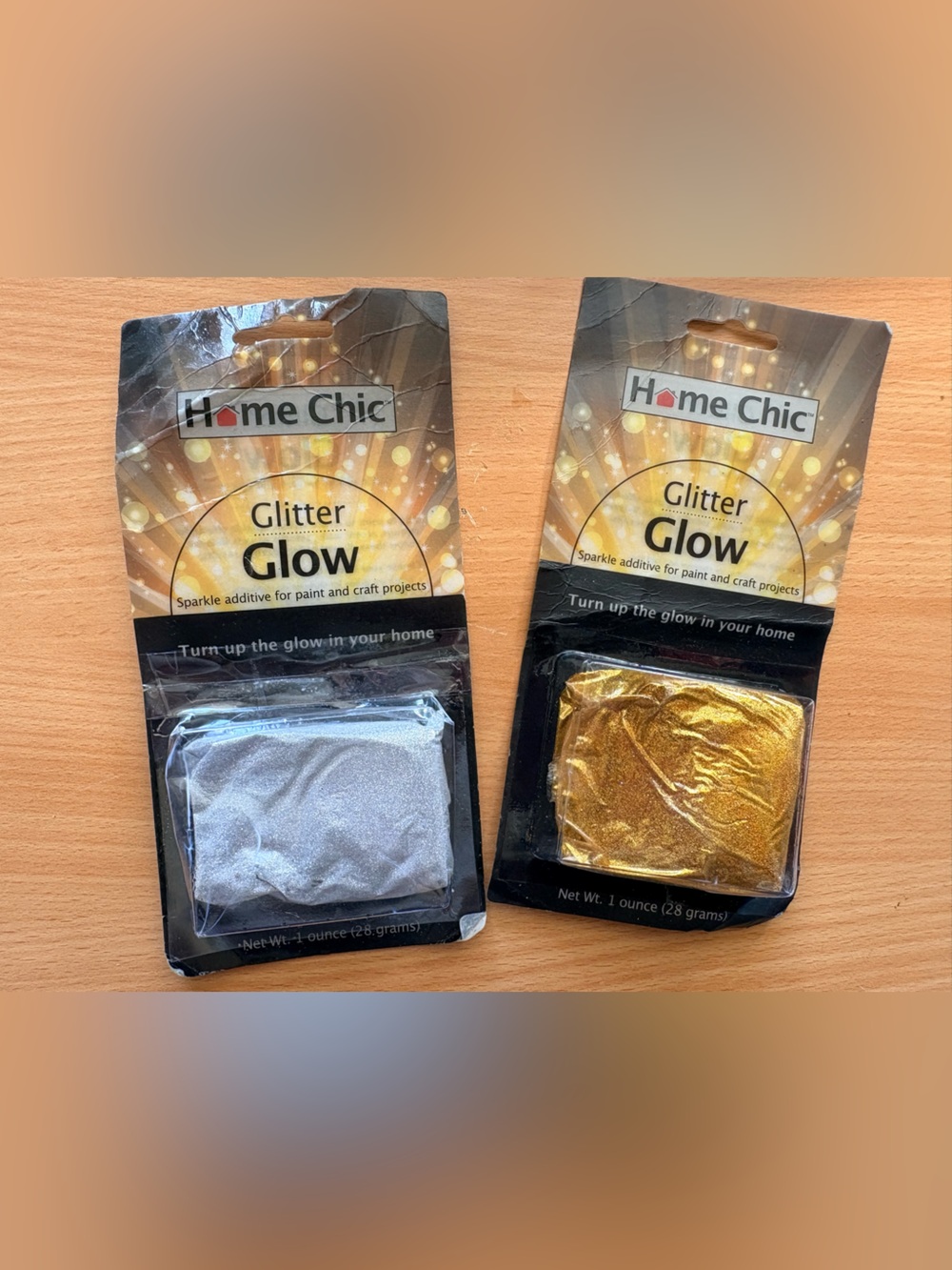 Glitter Glow - Silver & Gold Sparkle Powder